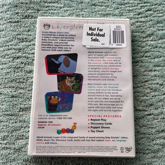 Baby Einstein ( World Animals) NWT - Picture 2 of 3